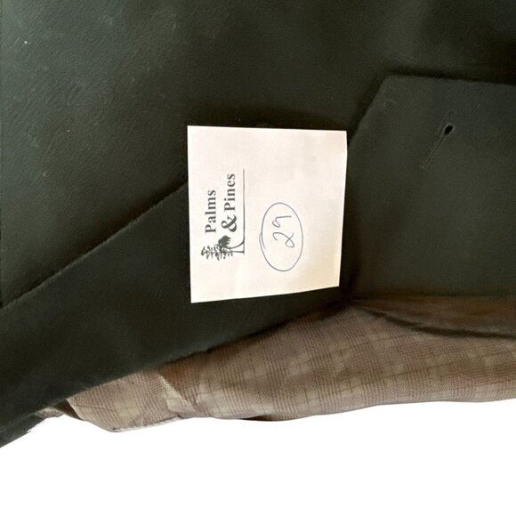 Hugo Boss Easy Line Men's Dark Green Wool Two Button Blazer Jacket Size 40R Prep - Picture 10 of 10